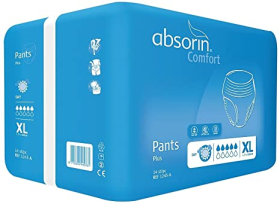 Absorin Comfort Pants Plus XL imavad püksid N14 SOODUS!